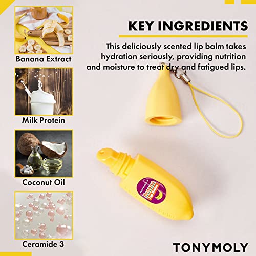 TONYMOLY Mini Fruit Lip Balm Set with Hydrating Shea Butter & Vitamin E