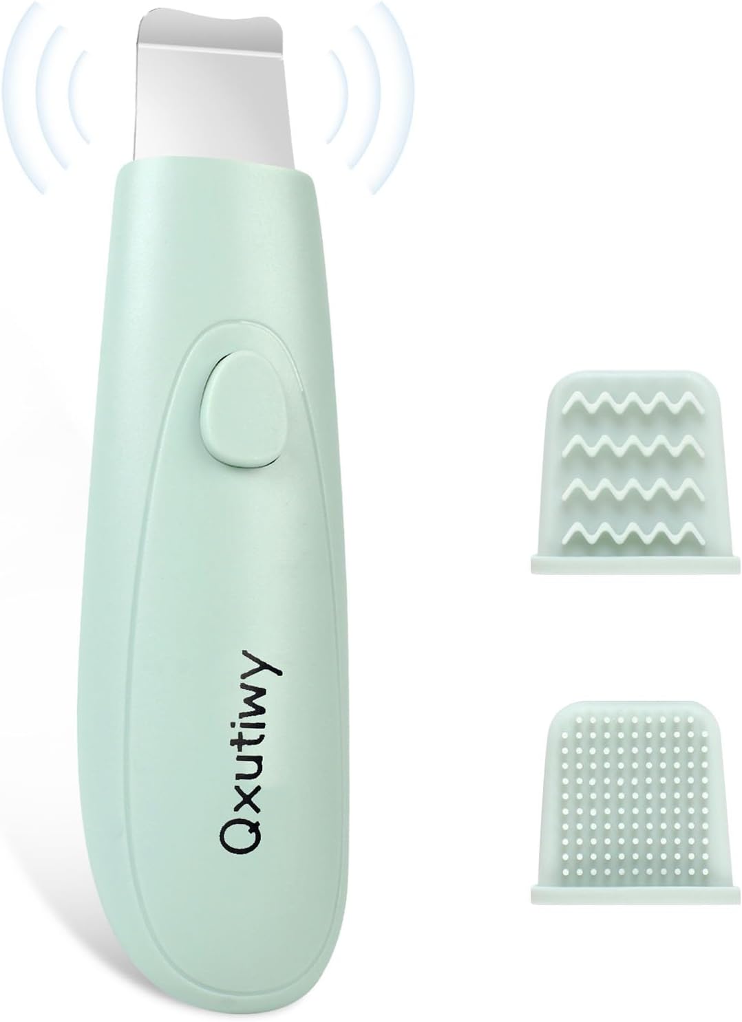 Skin Scrubber | 2-in-1 Pore Cleaner Tool for Deep Cleansing - Blackhead Remover with Silicone Brush Heads