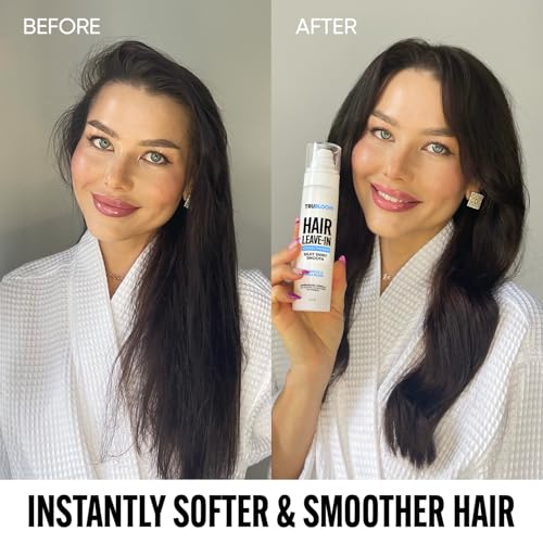 TRU BLOOM Leave-In Conditioner Spray for Curly Hair - 4 fl oz