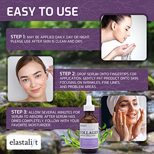 Elastalift Collagen Serum for Face - Skin Tightening & Plumping