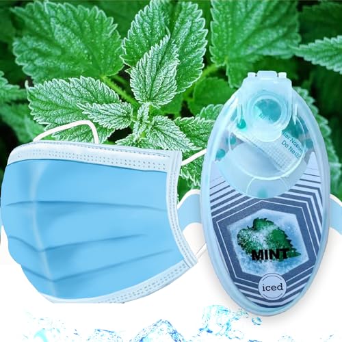 Linpel 200 Mint-Infused Air Freshening Beads for Masks & Spaces - Blue, Crush Balls, Variant 200