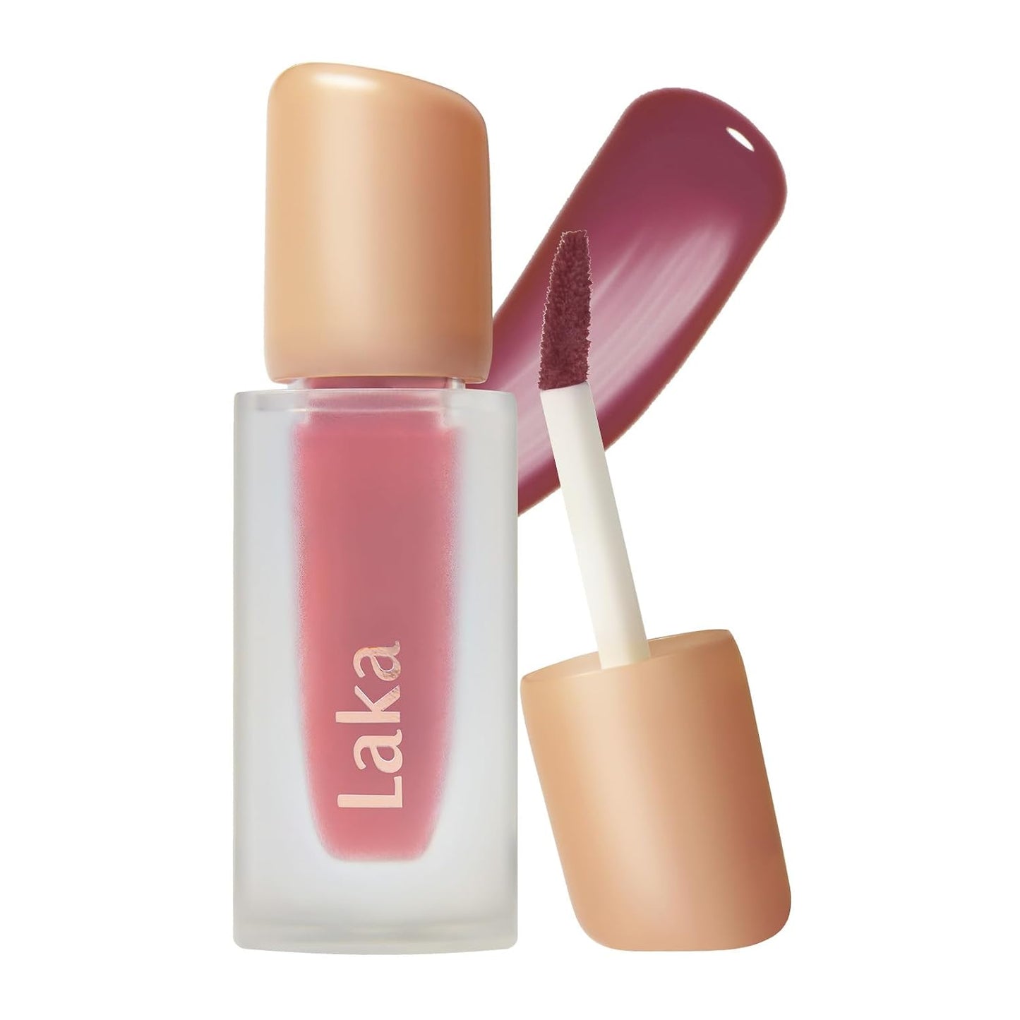 Fruity Glam Tint Lip Stain - Hydrating, Lightweight, Buildable Color | K-Beauty #101 Joyful, 4.5g/0.15oz