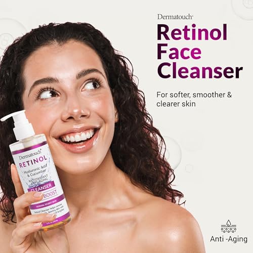 Dermatouch Retinol Face Cleanser with Hyaluronic Acid & Cucumber 8oz