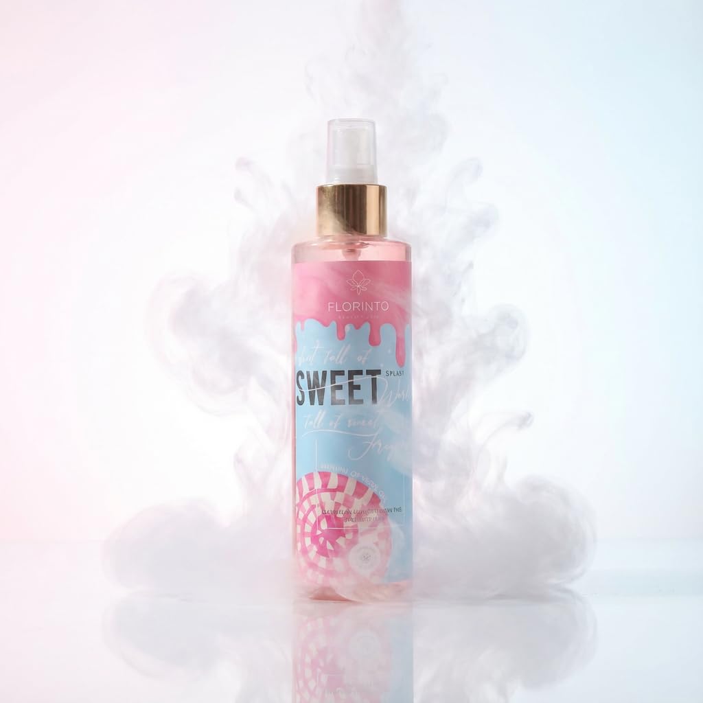 FLORÍNTO Body Mist - Aloe Vera Hydrating Spray for Sensitive Skin - Soothing, Non-Sticky Formula | 200 ml (Sweet)