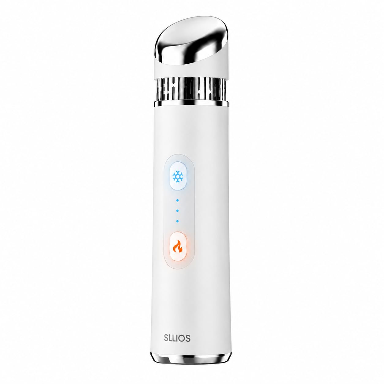 Depuffing Wand - 2-in-1 Cold & Heat Therapy for Eyes & Face | Reduce Puffiness & Dark Circles, 3 Temperature Levels, Gentle on Skin - Purple
