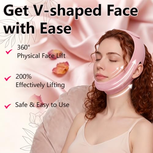Vectronix Reusable V-Line Lifting Mask - Chin Strap for Jawline Tightening