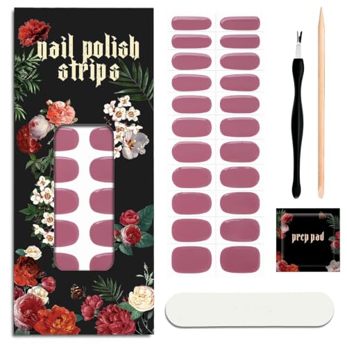 Ruyeefam Nail Polish Strips No UV Lamp Needed - Long Lasting Gel Nail Art