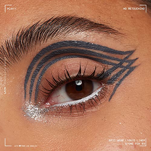 NYX Professional Makeup Epic Wear Liquid Liner - Stone Fox, 0.12 Fl Oz