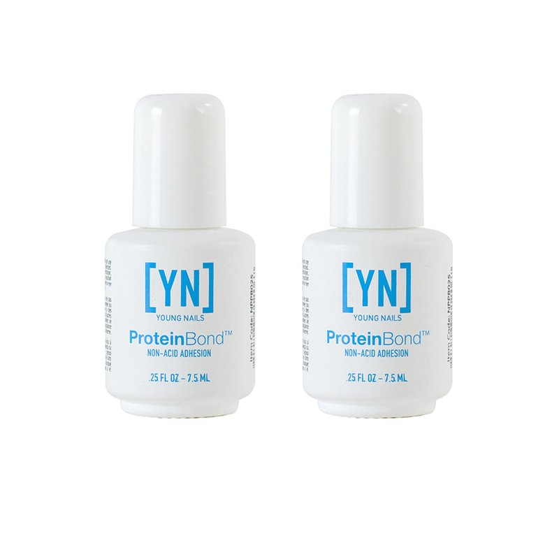 Young Nails Protein Bond - Non-Acidic Nail Primer for Gel & Acrylic | Enhanced Adhesion, 0.25 oz