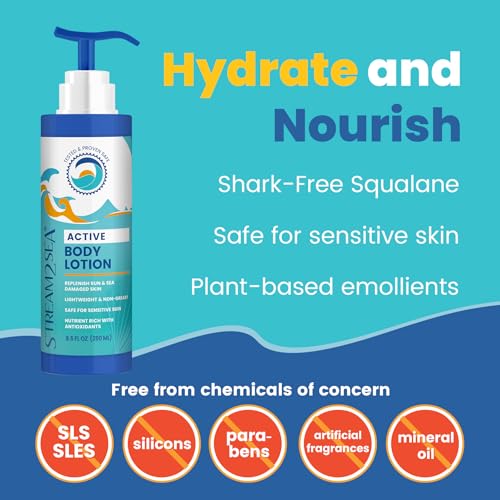 STREAM 2 SEA Nourishing Body Lotion 3 Pack - Reef Safe, Paraben Free