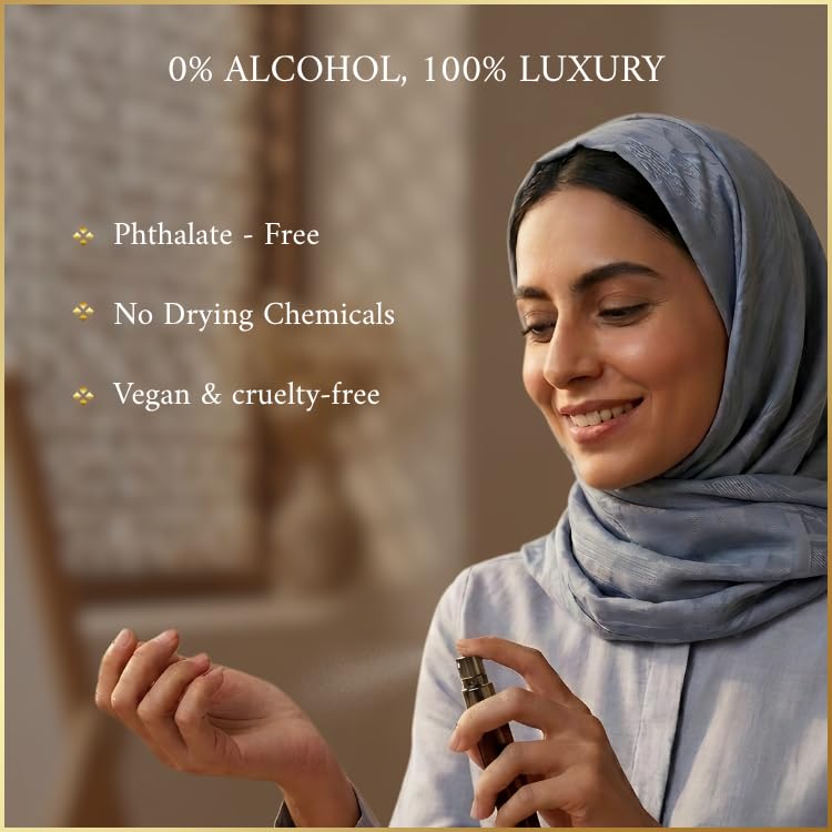 Dukhni Samaah 10ml Unisex Cologne - Smokey Sandalwood & Leather