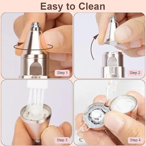 2 in 1 facial & eyebrow hair trimmer,Electric Eyebrow Trimmer, Lip Facial Body Hair Removal Tool, Facial Hair Care Tool, Electric Shaver Women, Eyebrow, Epilator Hair Remover