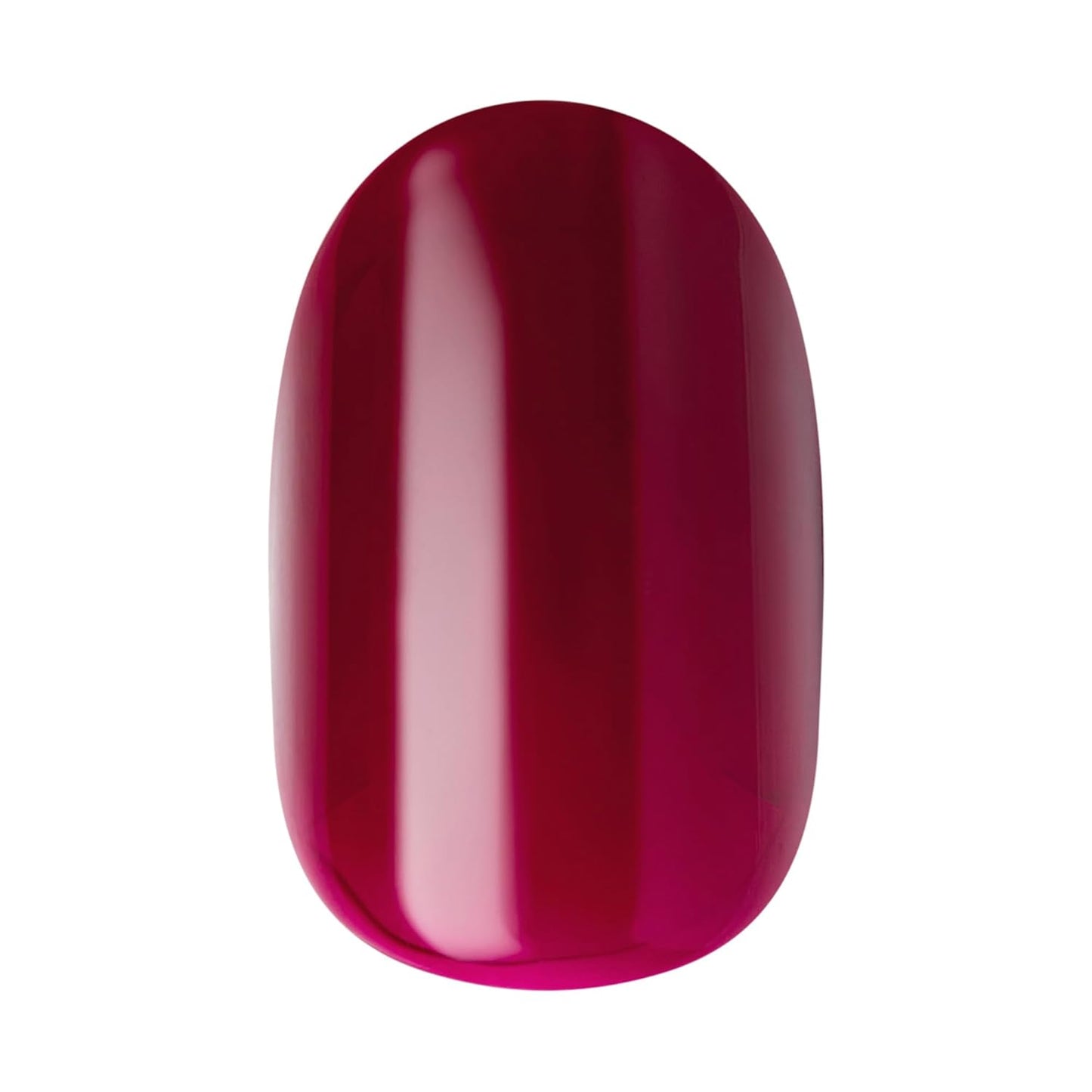 Impress No Glue Press-On Nails - Maplewood Red Oval | 30 Nails, Prep Pad & Manicure Tools
