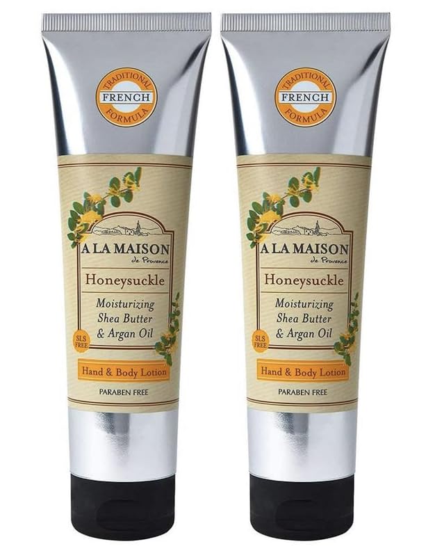 A LA MAISON Moisturizing Hand Cream, Honeysuckle, 1.7 Oz - 2 Pack