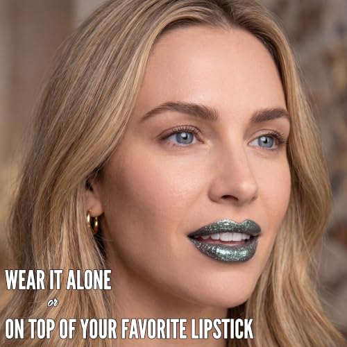 Mynena Green Shimmer Lip Gloss - Willow - Hydrating High-Shine Finish