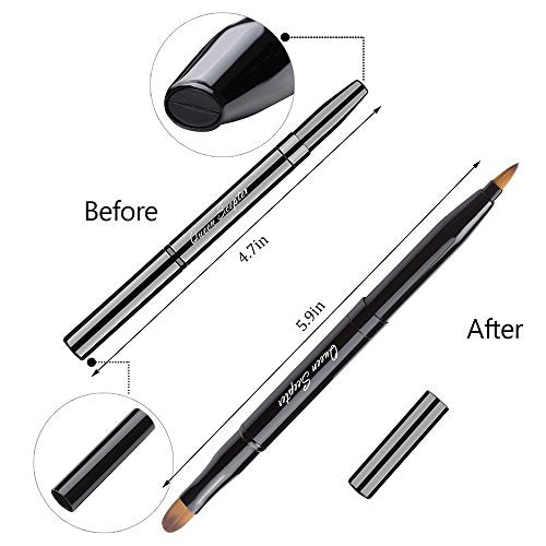 Retractable Dual End Lip Brush & Concealer - Travel Size
