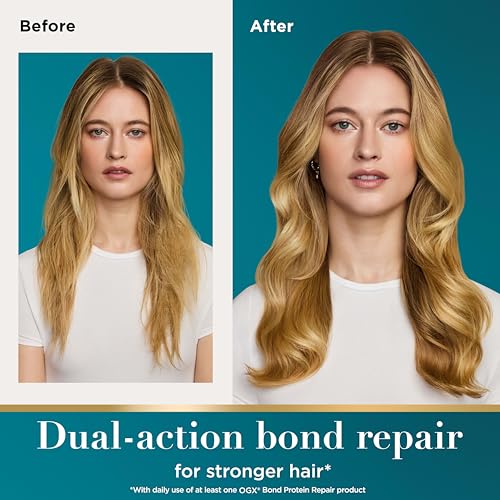 OGX Bond Protein Repair Heat Protect Spray 6.5 fl. oz | Damage Protection for All Hair Types