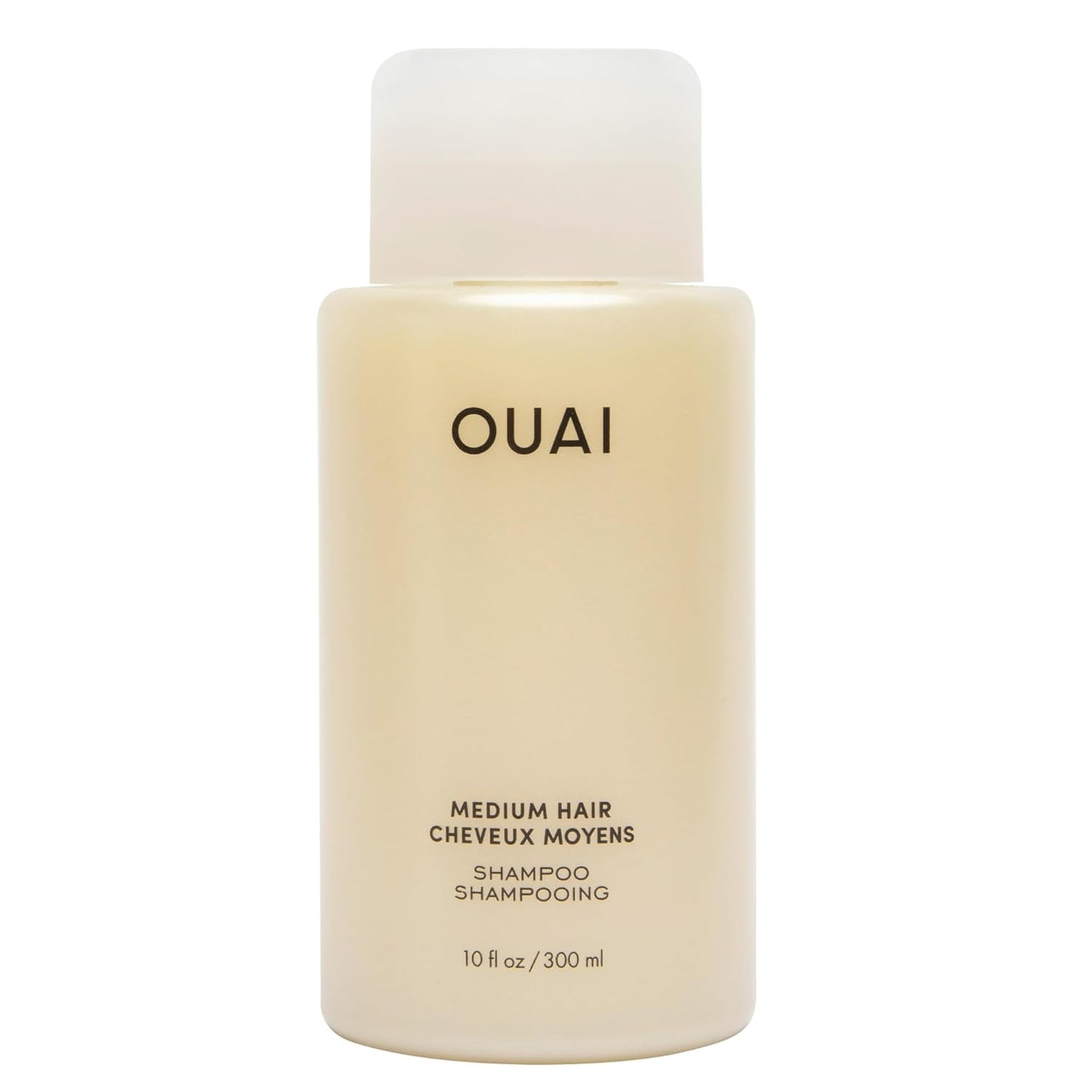 OUAI Thick Hair Shampoo - Hydrating Shea Butter Formula for Full, Frizzy Hair - 32 Oz Refill with Marshmallow Root, Avocado Oil & Keratin