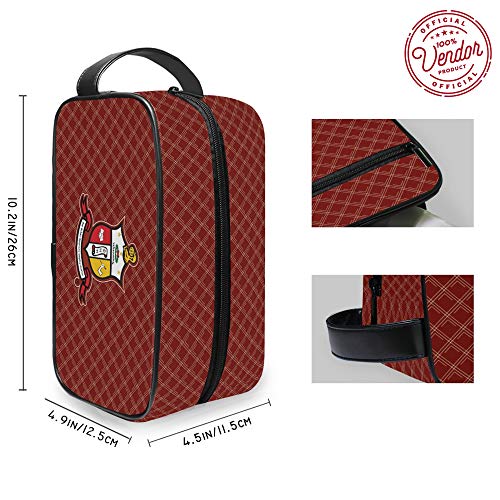 Kappa Alpha Psi Dopp Kit Classic - Official Fraternity Toiletry Bag for Men