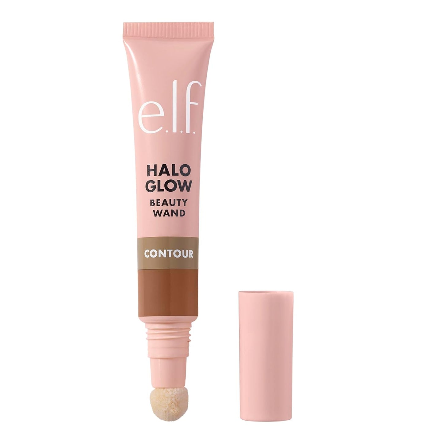 e.l.f. Halo Glow Contour Wand - Liquid Contour for Naturally Sculpted Look | Buildable Vegan Formula, Fair/Light