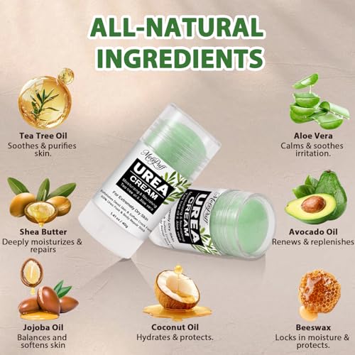 60% Urea Cream Stick with 2% Salicylic Acid & Tea Tree - 1.41oz
