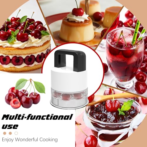 Fanlory Cherry Pitter Tool - 7-Hole Multi-Function Corer for Easy Pitting