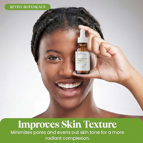 Revive Botanicals 10% Niacinamide Serum with Hyaluronic Acid - 30 mL