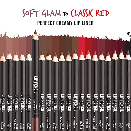 Kiss New York Slim Long-Wear Lip Liner Pencil - Matte Finish