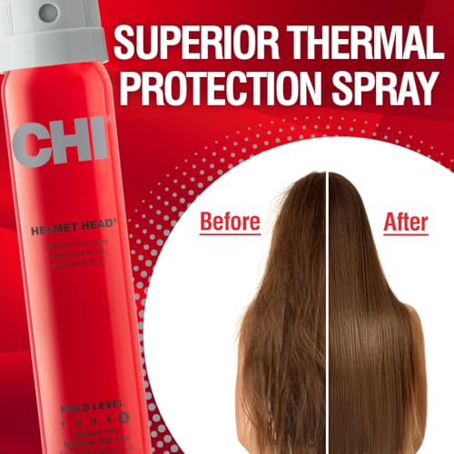 CHI Helmet Head Extra Firm Hairspray - 2.6 Oz for Voluminous Styles