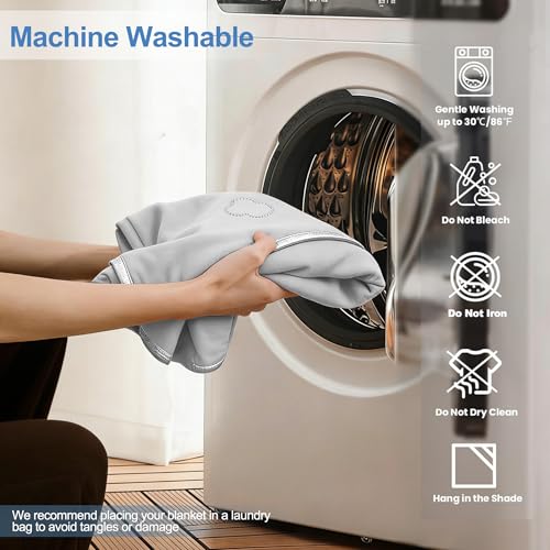 IUUI Cooling Blanket Twin Size - Double-Sided Cold Touch for Hot Sleepers