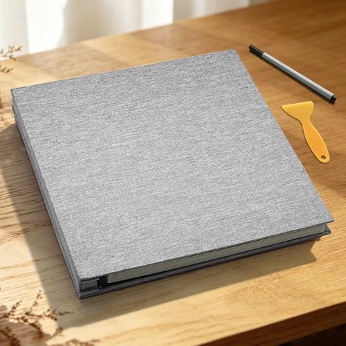Self-Adhesive Photo Album - 40 Pages for 4x6, 5x7 & 8x10 Pictures