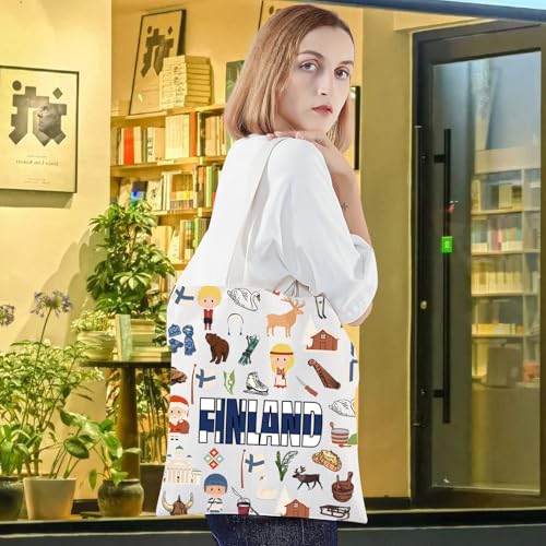 Finland Travel Tote Bag - Perfect Gift for Finland Enthusiasts