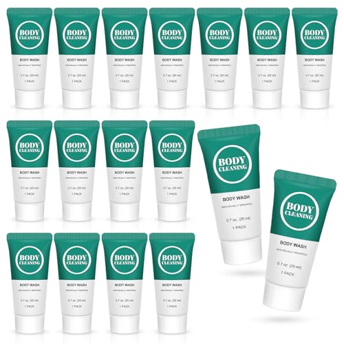 Travel Size Body Wash Set - 30 Mini 0.7 Fl Oz Shower Gels