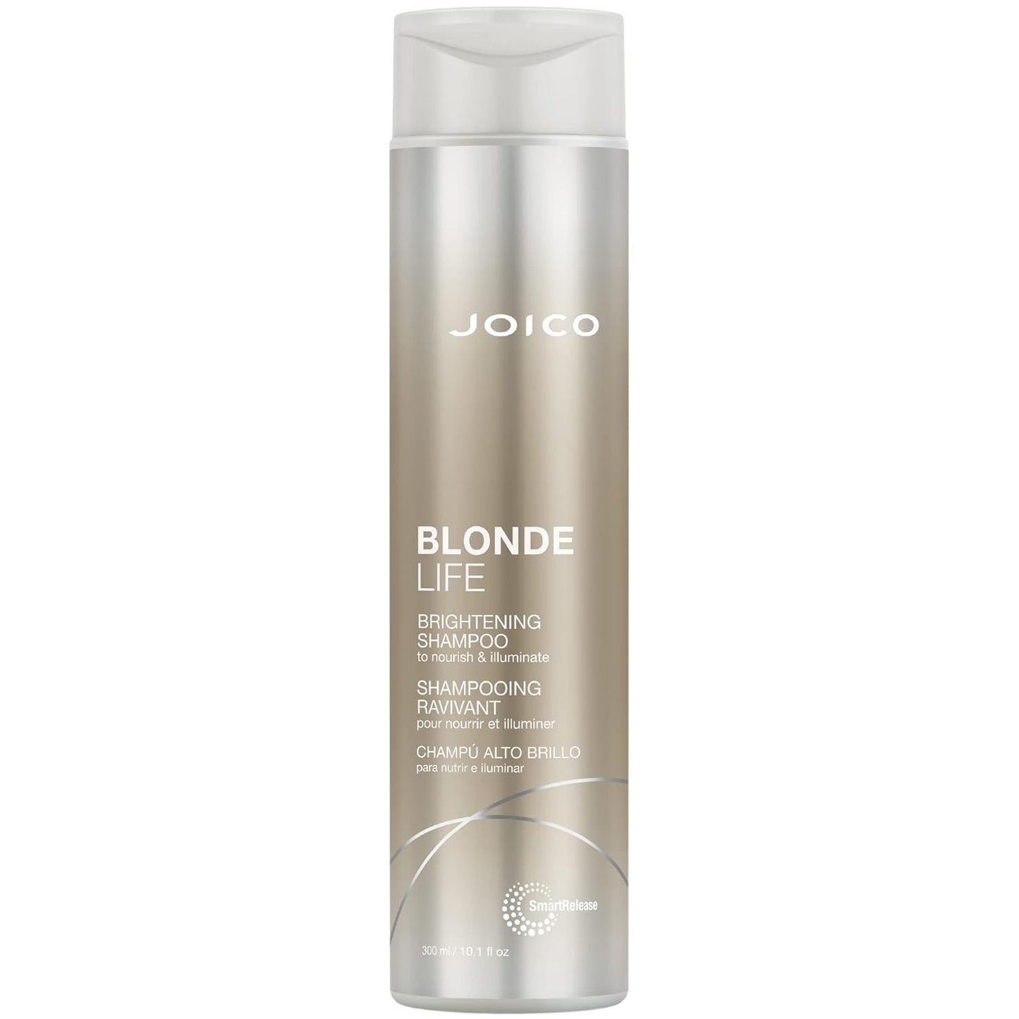 Joico Blonde Life Brightening Shampoo - Sulfate-Free Formula for Soft, Smooth Blonde Hair | Enriched with Monoi & Tamanu Oil