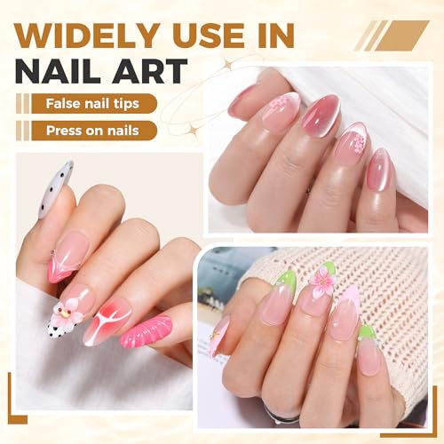 UNA GELLA Quick Dry Nail Glue for Press On Nails - 5ml (2pcs)