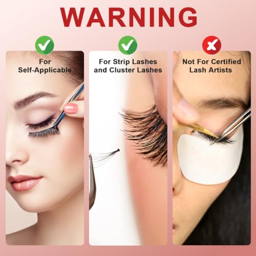 House West Lash Glue for Track & Cluster Lashes - 1 oz Quick-Dry Adhesive