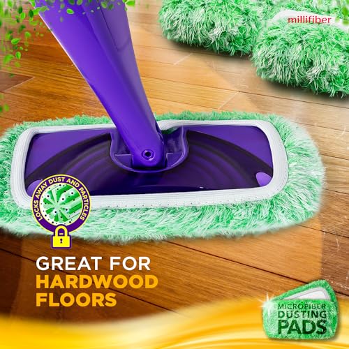Millifiber Microfiber Floor Duster Mop Refills - 2 Pack