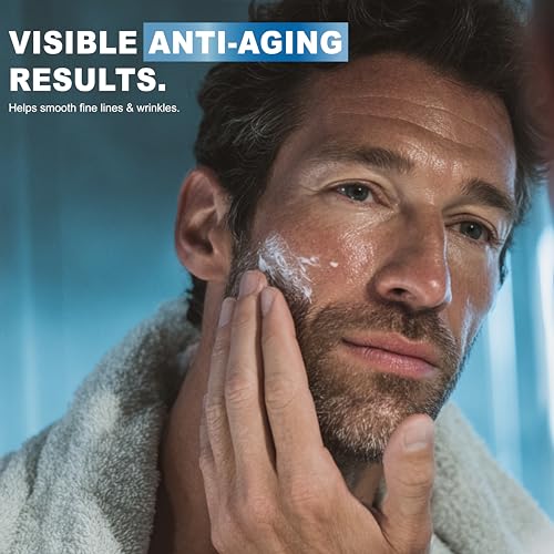 Arvesa Men's Face Moisturizer Cream 1.7 Fl Oz Anti-Aging with Retinol & Collagen