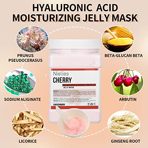 Nielies Jelly Mask for Instant Hydration - Vegan Peel Off Facial Mask