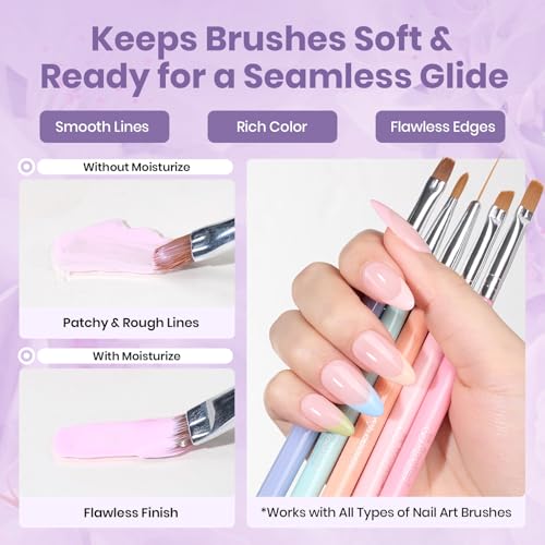 Beetles Nail Art Brush Cleaner & Conditioner - 85ml