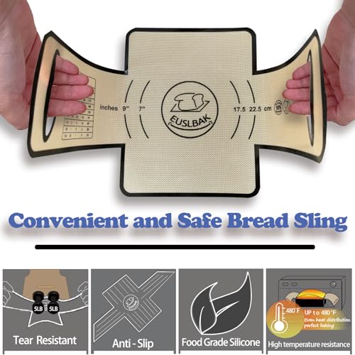 Extra Large Silicone Bread Pan Liner for 9.5-11 Inch Loaf Pans