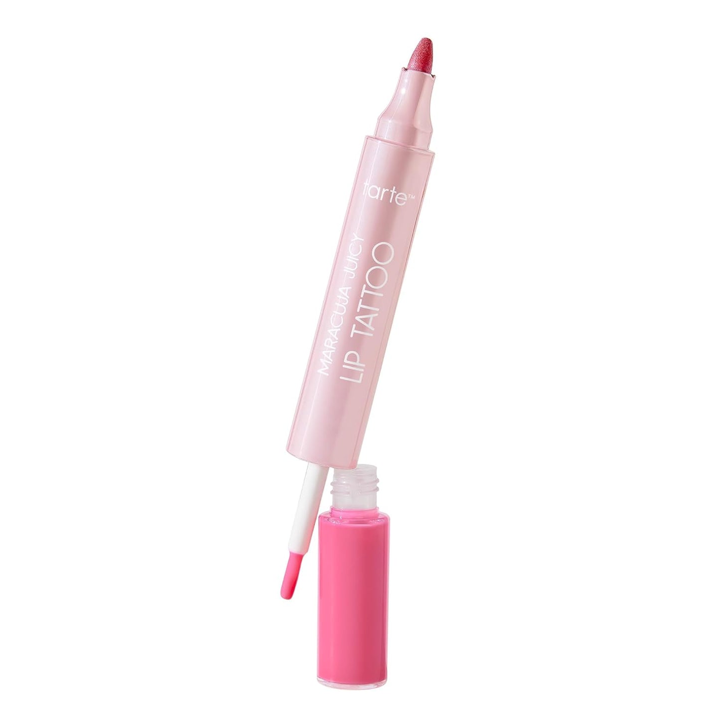 Tarte Maracuja Juicy Lip Tattoo - Transfer Proof Lip Stain & Gloss Combo | Vegan, Hyaluronic Acid, Vitamin E