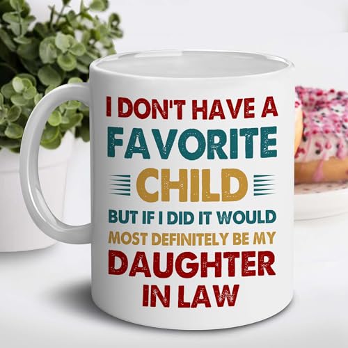 Daughter-in-Law Coffee Mug - Heartwarming Gift for Mother's Day