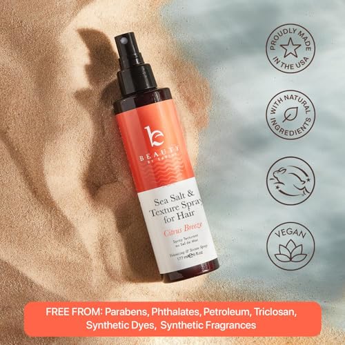 Sea Salt Spray with Aloe for Effortless Beach Waves - Citrus Breeze (Pack of 1)