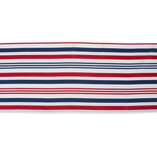 DII Patriotic Table Runner - Waterproof & Stain Resistant, 14x108 inch