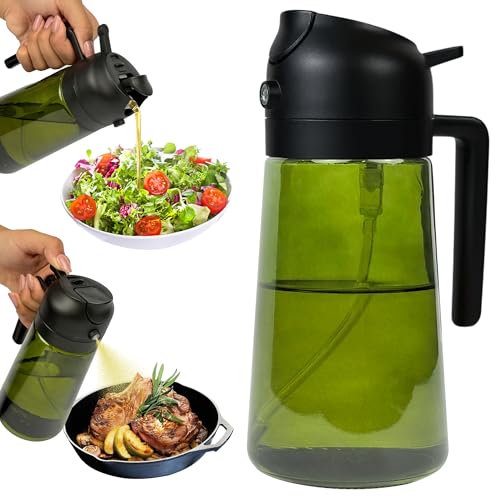 NextG Ideaz 2-in-1 Oil Dispenser & Sprayer - 16oz Glass Bottle