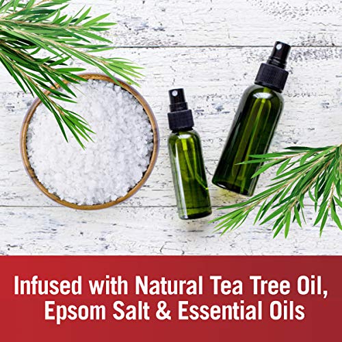 Kerasal Daily Defense Foot Wash with Tea Tree Oil & Epsom Salt, 12 oz (2 Pack)