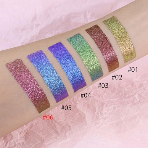 Duochrome MultiChrome Chameleon Liquid Metallic Eyeshadow #06 by AMY'S DIARY