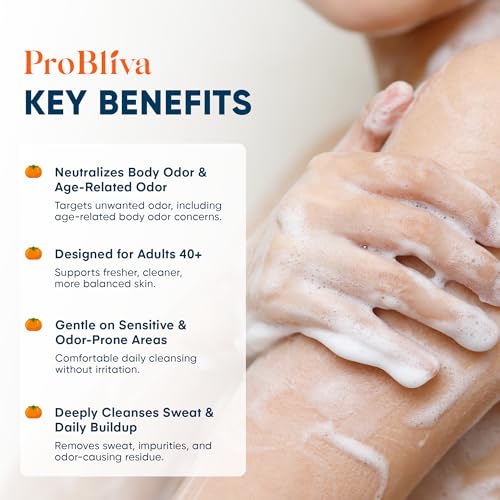 ProBliva Japanese Persimmon Deodorant Soap Bar for Body Odor - Natural Odor Neutralizer for Men & Women 2 Bars