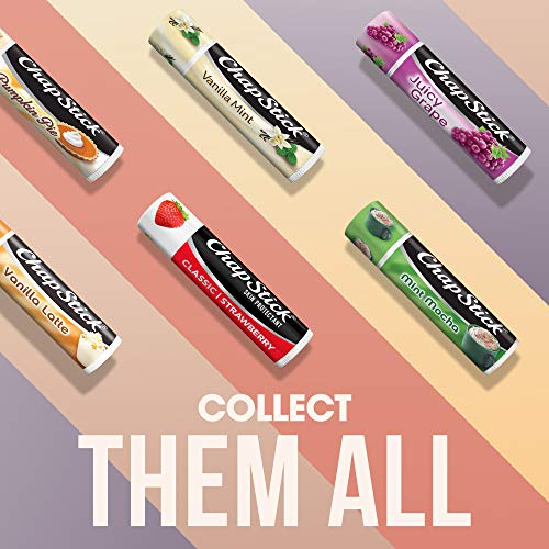 ChapStick Classic Strawberry Lip Balm - 6-Count Tinted Moisturizer